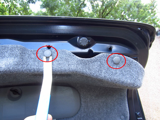 BMW carpet removal